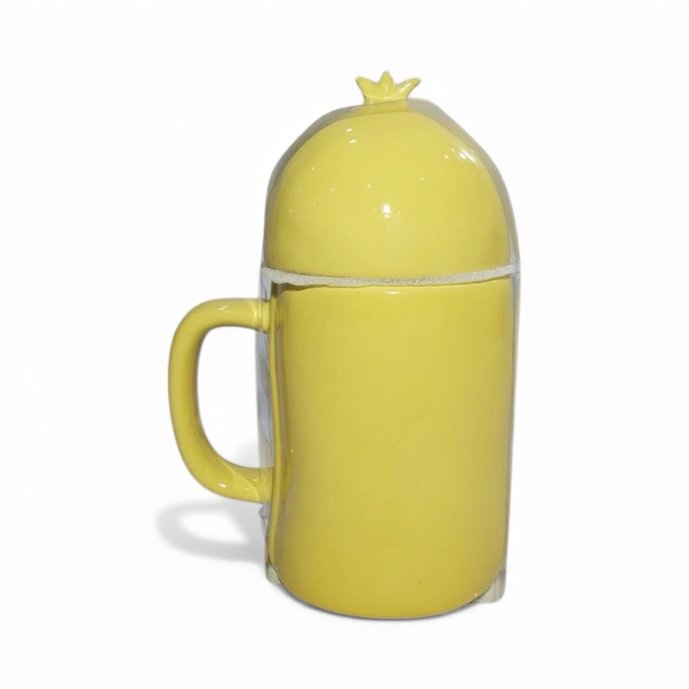 New Rae Dunn Chicks Rule Coffee Mug with Removable Chick Topper Cup Chicken - Picture 5 of 5
